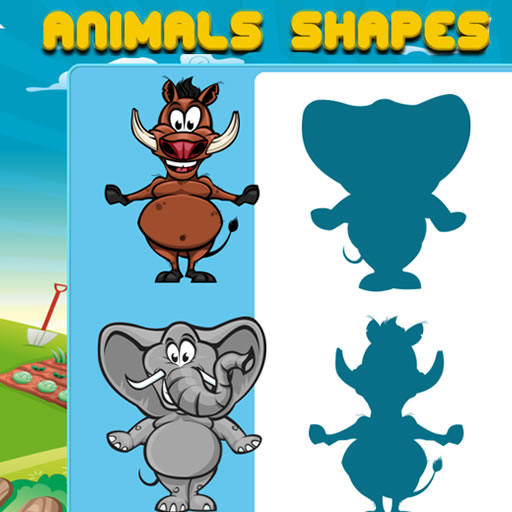 Animal Shapes — free online animal game