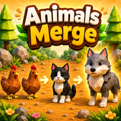 Animals Merge — free online animal game