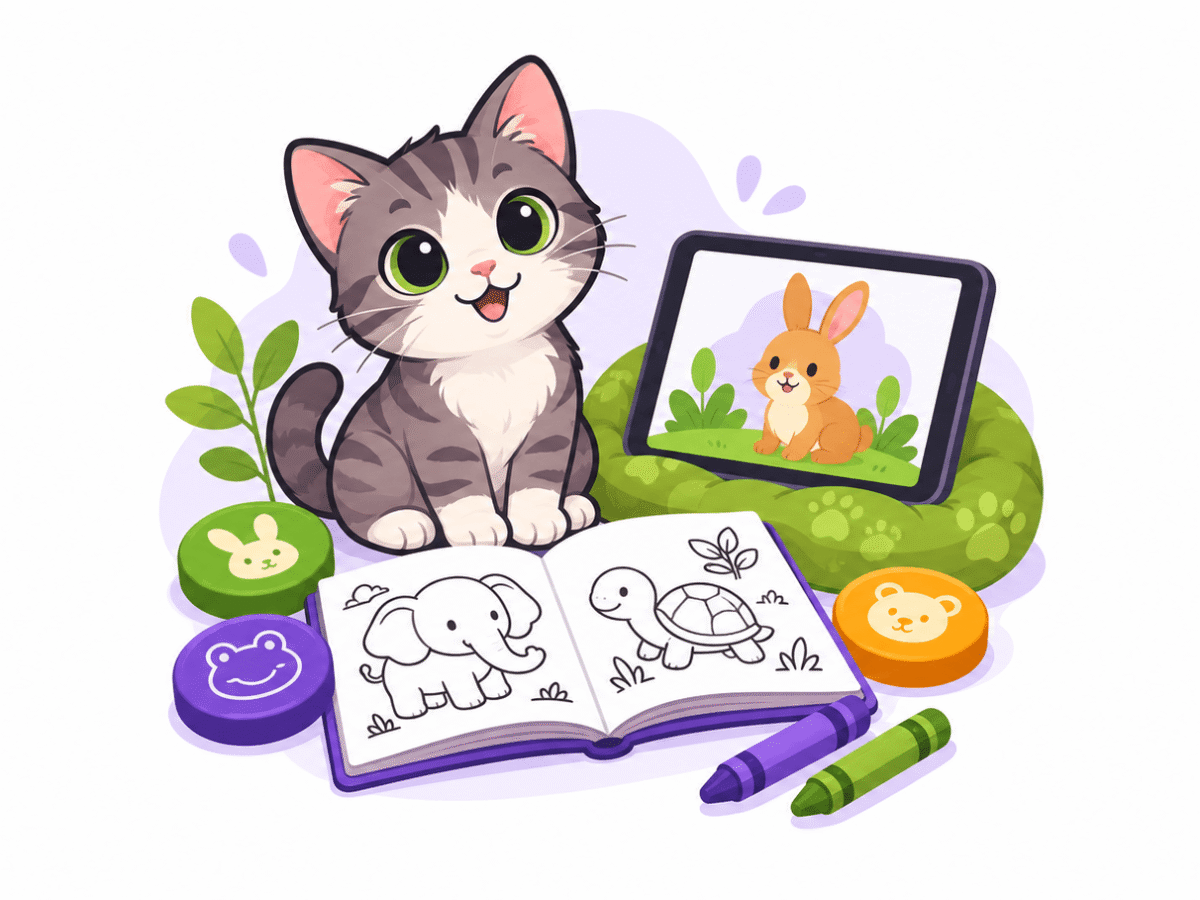 Choosing Animal Games for a Young Child