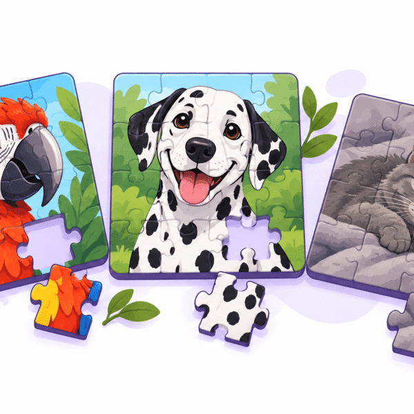 What Actually Makes an Animal Jigsaw Hard